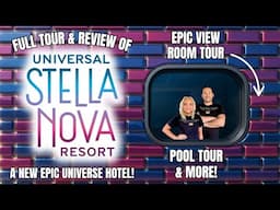 Universal's Stella Nova Hotel: FULL Tour & Review | Epic Universe' NEW Cosmic Hotel | 2025