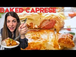 EASY BAKED CAPRESE STRUDEL - An Italian in my Kitchen