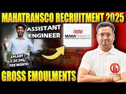 ⚡MAHATRANSCO Recruitment 2025 | ₹1.07 Lakh Salary | Govt Job for Engineers | Eligibility, Syllabus🔥💯