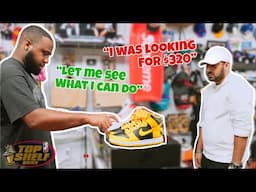AN INTRUDER FINDS HIS WAY INSIDE THE STORE!HE EXPECTED A HIGHER OFFER ON HIS COOKED SHOES!-TSKTVEP16
