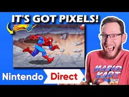 A Pixel Artist's Reaction to Nintendo Direct (3/27/2025)