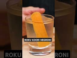 Ice Wine Cocktail? The Roku Koori Negroni
