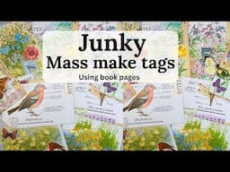 Junky Mass make using book pages