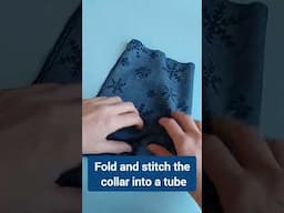 DIY Dickey Bib Turtle Neck Collar