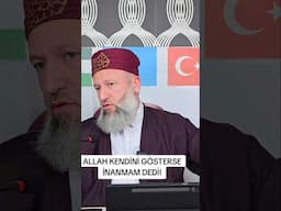 ALLAH KENDİNİ GÖSTERSE İNANMAM DEDİ! HÜSEYİN ÇEVİK