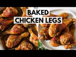 The Absolute BEST Juicy Baked Chicken Legs!🔥