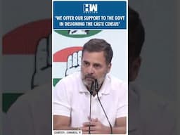 #Shorts | Rahul Gandhi Welcomes Modi Govt's Caste Census Decision | BJP Congress | Ashwini Vaishnaw