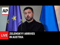 LIVE: Ukraine President Zelenskyy arrives in Austria