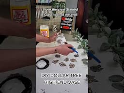 DIY Dollar Tree Home decor #shorts  #diy #dollartreecrafts