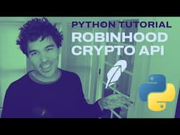 Robinhood's Official Crypto API (Python Tutorial)