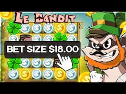 Doing 1000 SPINS On LE BANDIT SLOT!! ($18 BET SIZE)