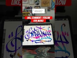 🎼 Fun Challenge by @ImTiny_Editz. Got more for me? #graffiti #handstyle #challenge