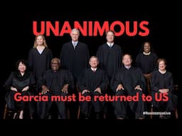 HELL FREEZES OVER: SCOTUS UNANIMOUSLY OVERRULES TRUMP ON DEPORTATION