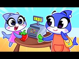 Fun at The Mall 😄 Shopping Cart 🏎️ Kids in The Store 🏪 + More Kids Cartoon by Sharky and Sparky