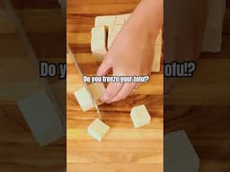 🚨Tofu game-changer alert.🚨 Did you know this tofu hack? #foodhacks #foodshorts