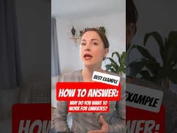 What Emirates Recruiters Want to Hear When You Introduce Yourself [90-Second Example]