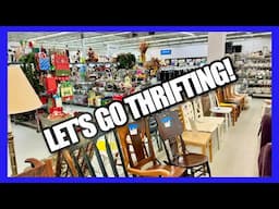 LET'S THRIFT & My HAUL! TWO CHARITY THRIFT STORES! Thrifting 2024 #38