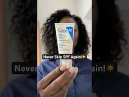 The Easiest Way to Never Skip SPF Again! CeraVe AM Facial Moisturising Lotion SPF 50 #ad @cerave