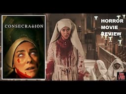 CONSECRATION ( 2023 Jena Malone ) Nunsploitation Unholy Horror Movie Review