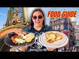 EATING EVERYTHING IN EPIC UNIVERSE- HARRY POTTER MINISTRY OF MAGIC | Epic Universe Food