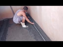 Pedreiro ensina o jeito mais fácil de fazer contra piso