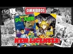 Dai and Dandelion! New Manga Announcements | Omnibros Live!