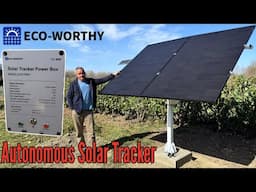 Installing a 2nd Solar Tracker | ECOWORTHY