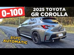 2025 Toyota GR Corolla (auto) review: 0-100 & POV test drive