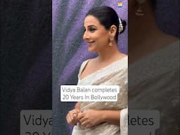 #vidyabalan completes 20 years in bollywood
