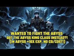 Wanted to Fight the Abyss... Got the ABYSS KING Class Instead?!(IN Abyss +10x EXP, NO CD/Cost!)