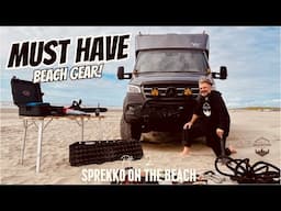 Must Have Beach Gear! (Part 2) Winnebago EKKO "SPREKKO" Adventure | OREGON COAST #travel