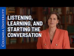 Listening, Learning, and Starting the Conversation