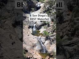 San Diego’s BEST Waterfall Hike! #sandiego #hike #waterfall