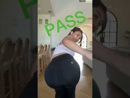 PROOF THAT THESE ARE NOT YOGA PANTS.