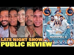 Housefull 5 Public Review LATE NIGHT SHOW | Gaiety Galaxy | Akshay Kumar & Team
