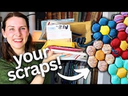 The BEST Scrap Yarn Project Made with YOUR Hexipuffs 🧶