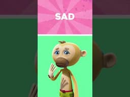 😢 Learn to Sign "SAD" in ASL with Gibby 🧏‍♂️✨ #LearnASL #SignLanguageForKids #InclusiveLearning