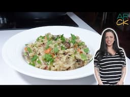 Plant Based Baked Orzo; An great recipe for BEGINNERS!