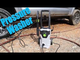Cleaning Road Salt from my truck with the Patoolio Pressure Washer