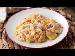Patatas Cremosas con Bacon y Queso: Una receta fácil y deliciosa