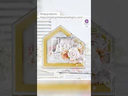 Adorable Bunny Decor DIY | Sweet Spring Vibes & Pastel Flowers! #scrapbooking  #springcrafts #crafts