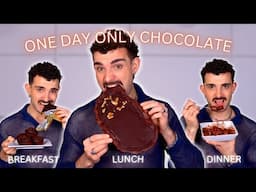 ONE DAY Eating Only CHOCOLATE *ouch*