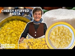 Cheesy Stuffed Pasta in broth called Sfoglia Lorda | Pasta Grannies