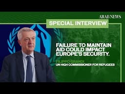 Failure to maintain aid could impact Europe’s security, warns UN refugee agency chief Filippo Grandi