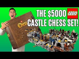 I Just Spent $5000 on the ULTIMATE LEGO Castle Chess Set!