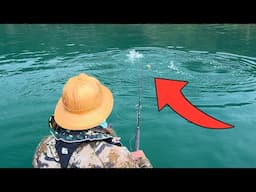 The Boys set up a Big Fish Ambush (Milan has a new Cameraman for a day)
