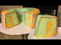 Homemade Orange Lime Pound Cake