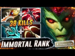 Medusa 38 Kills EPIC BATTLE Immortal Rank - Dota 2 Highlights & Guides TV