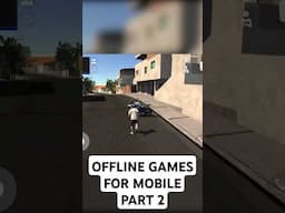 Top 5 Best Offline Game Part 2  #gaming #mobilegames #offlinegames
