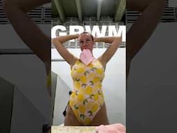 GRWM for swimming 🏊🏻‍♀️ #artisticswimming #synchronizedswimming #swimming #waterpolo #swimming